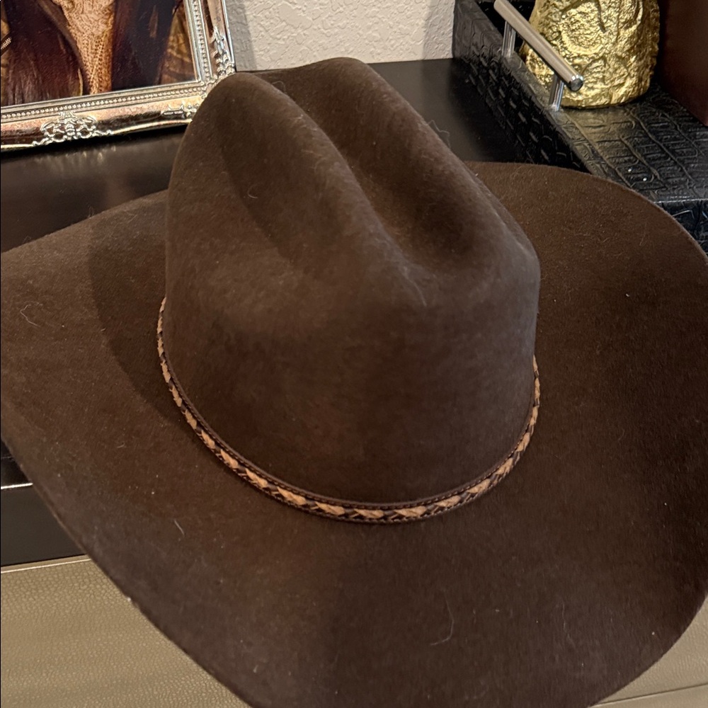 Justin brown cowboy hat - Picture 4 of 4